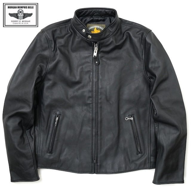 MORGAN MEMPHIS BELLE（モーガン メンフィスベル） SINGLE RIDERS JACKET COWHIDE BLACK [MG-581-ST]