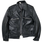 MORGAN MEMPHIS BELLE（モーガン メンフィスベル） LUFTWAFFE “HARTMANN” GOAT SKIN PILOT JACKET BLACK [MG-583-BK]
