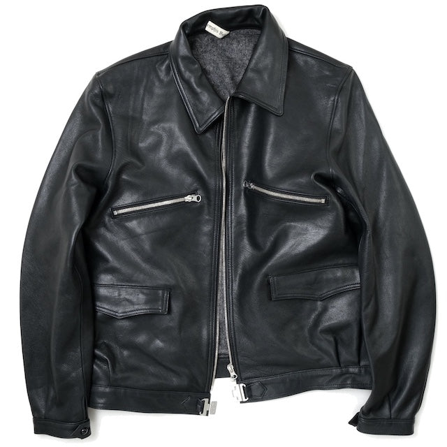 MORGAN MEMPHIS BELLE（モーガン メンフィスベル） LUFTWAFFE “HARTMANN” GOAT SKIN PILOT JACKET BLACK [MG-583-BK]