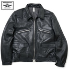 MORGAN MEMPHIS BELLE（モーガン メンフィスベル） LUFTWAFFE “HARTMANN” GOAT SKIN PILOT JACKET BLACK [MG-583-BK]