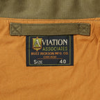 BUZZ RICKSON'S（バズリクソンズ）AVIATION ASSOCIATES JUNGLE CLOTH A-2 [BR15767]