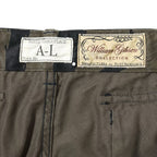 WILLIAM GIBSON by BUZZ RICKSON'S（ウイリアムギブソン バズリクソン）BLACK TIGER PATTERN TROUSERS OVER DYE [BR42594]