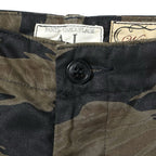 WILLIAM GIBSON by BUZZ RICKSON'S（ウイリアムギブソン バズリクソン）BLACK TIGER PATTERN TROUSERS OVER DYE [BR42594]