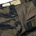 WILLIAM GIBSON by BUZZ RICKSON'S（ウイリアムギブソン バズリクソン）BLACK TIGER PATTERN TROUSERS OVER DYE [BR42594]