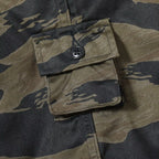 WILLIAM GIBSON by BUZZ RICKSON'S（ウイリアムギブソン バズリクソン）BLACK TIGER PATTERN TROUSERS OVER DYE [BR42594]