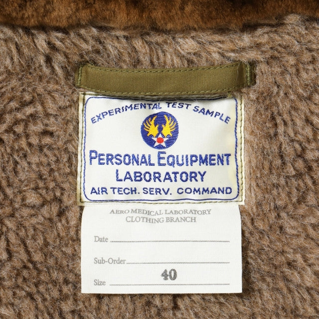 BUZZ RICKSON'S（バズリクソンズ）Type B-15B TEST SAMPLE “RAYON COTTON VERSION PERSONAL EQUIPMENT LABORATORY” [BR15741]
