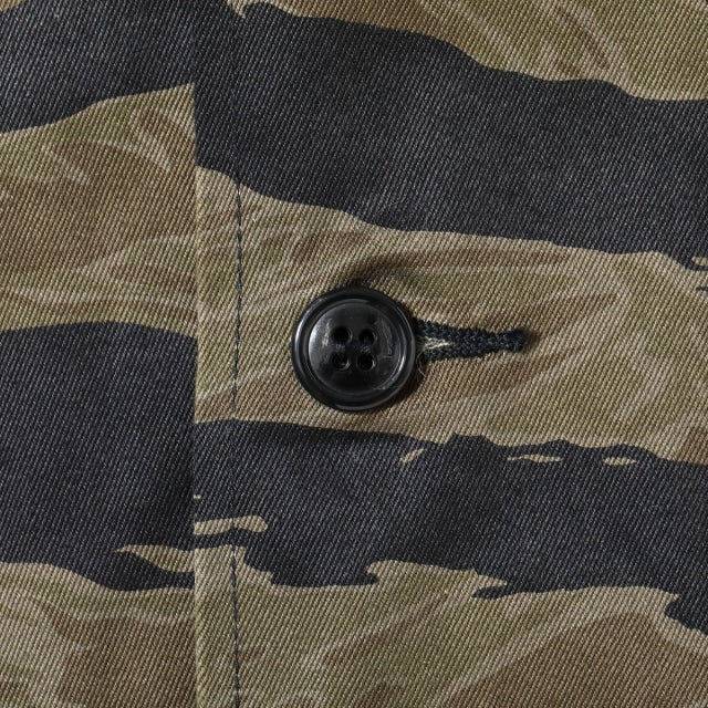 WILLIAM GIBSON by BUZZ RICKSON'S（ウイリアムギブソン バズリクソン）BLACK TIGER PATTERN JACKET OVER DYE [BR15778]