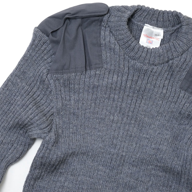 KEMPTON（ケンプトン）Woolly Pully クルーネックセーター [グレーミックス]