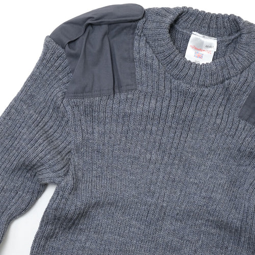 KEMPTON（ケンプトン）Woolly Pully クルーネックセーター [グレーミックス]