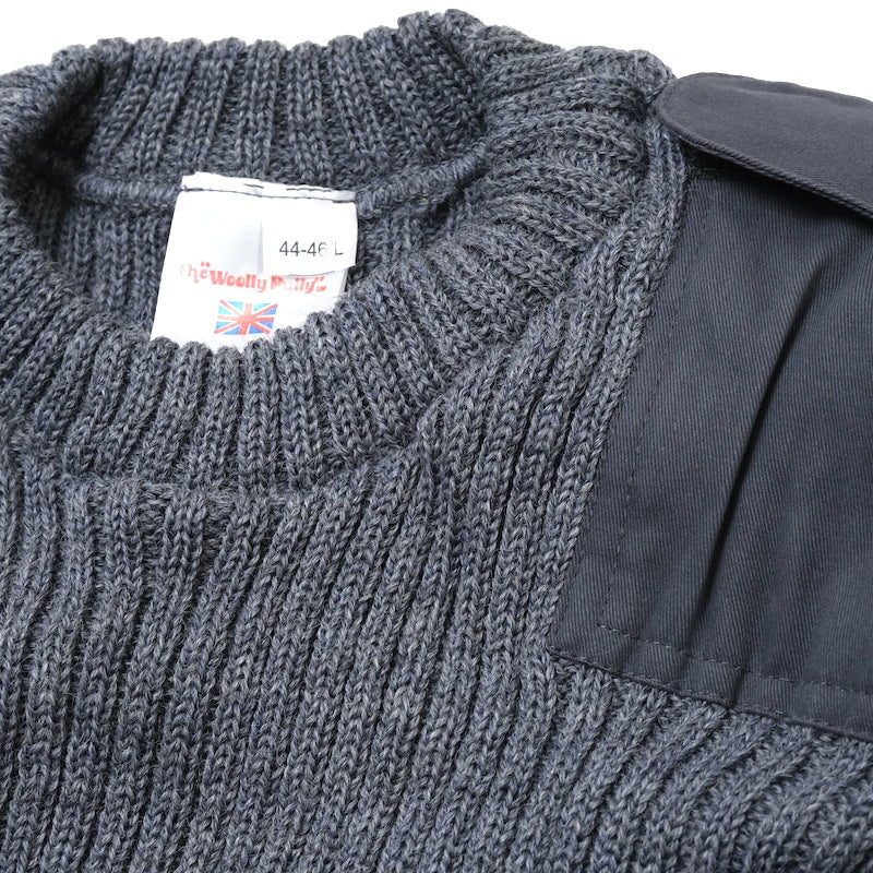 KEMPTON（ケンプトン）Woolly Pully クルーネックセーター [グレーミックス]