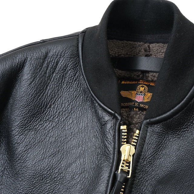MORGAN MEMPHIS BELLE（モーガン メンフィスベル）TYPE MA-1 SHEEPSKIN 2-TONE CURLY MOUTON [MG-315]