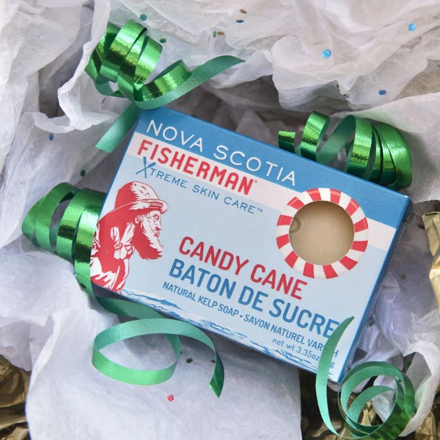 NOVA SCOTIA FISHERMAN（ノバスコシアフィッシャーマン）Soap Bar CANDY CANE SOAP キャンディケインソープ【レターパックプラス対応】