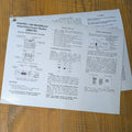 [In-store sales only] US (US Military Surplus) AN/PRC-148 MultiBand Inter/IntraTeam Radio (MBITR) Quick Reference Guide [Used]