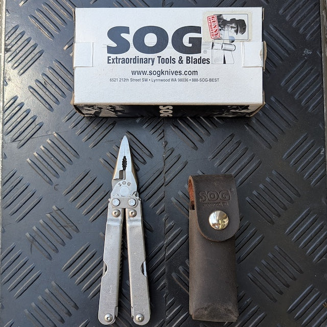【店頭販売のみ】US SURPLUS（US サープラス）SOG Pocket Powerplier S44 マルチプライヤー [中古未使用品]