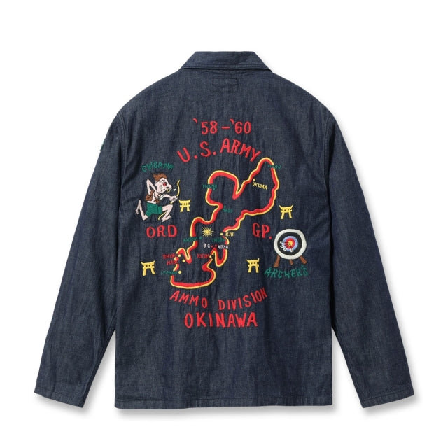 TAILOR TOYO（テーラー東洋） LATE 1950S STYLE BLUE DENIM OKINAWA JUMPER “CHIBANA ARCHER'S” (ONE WASH) [LOT NO. TT15881]