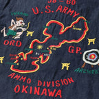 TAILOR TOYO（テーラー東洋） LATE 1950S STYLE BLUE DENIM OKINAWA JUMPER “CHIBANA ARCHER'S” (ONE WASH) [LOT NO. TT15881]