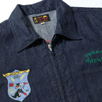TAILOR TOYO（テーラー東洋） LATE 1950S STYLE BLUE DENIM OKINAWA JUMPER “CHIBANA ARCHER'S” (ONE WASH) [LOT NO. TT15881]