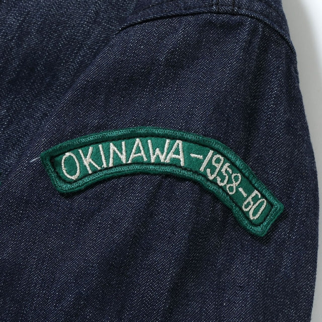 TAILOR TOYO（テーラー東洋） LATE 1950S STYLE BLUE DENIM OKINAWA JUMPER “CHIBANA ARCHER'S” (ONE WASH) [LOT NO. TT15881]