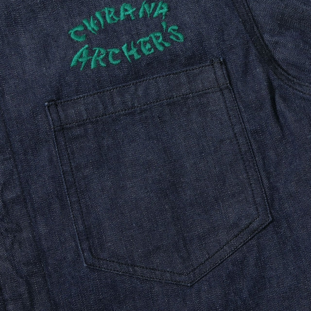 TAILOR TOYO（テーラー東洋） LATE 1950S STYLE BLUE DENIM OKINAWA JUMPER “CHIBANA ARCHER'S” (ONE WASH) [LOT NO. TT15881]