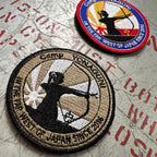 Military Patch（ミリタリーパッチ）camp YONAGUNI IN THE FAR WEST-OF JAPAN SINCE 2016[2色] [フック付き]【レターパックプラス対応】【レターパックライト対応】 (コピー)