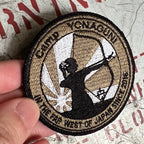 Military Patch（ミリタリーパッチ）camp YONAGUNI IN THE FAR WEST-OF JAPAN SINCE 2016[2色] [フック付き]【レターパックプラス対応】【レターパックライト対応】 (コピー)