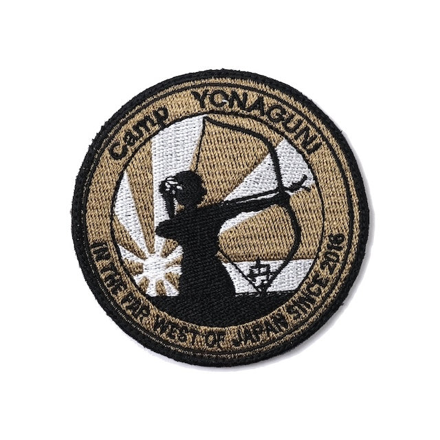 Military Patch（ミリタリーパッチ）camp YONAGUNI IN THE FAR WEST-OF JAPAN SINCE 2016[2色] [フック付き]【レターパックプラス対応】【レターパックライト対応】 (コピー)
