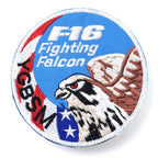 Military Patch（ミリタリーパッチ）F-16 Fighting Falcon YGBSM [フック付き]【レターパックプラス対応】【レターパックライト対応】