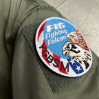 Military Patch（ミリタリーパッチ）F-16 Fighting Falcon YGBSM [フック付き]【レターパックプラス対応】【レターパックライト対応】