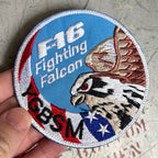 Military Patch（ミリタリーパッチ）F-16 Fighting Falcon YGBSM [フック付き]【レターパックプラス対応】【レターパックライト対応】