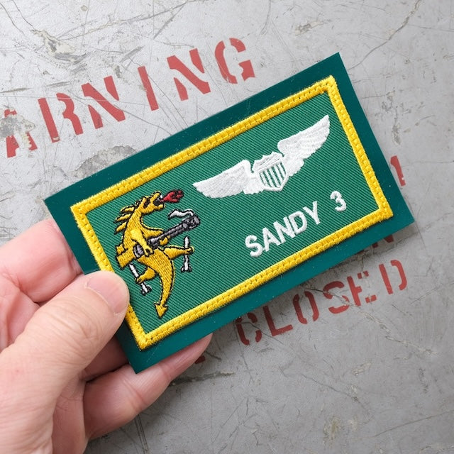 Military Patch（ミリタリーパッチ）25FS レザー用 4枚 セット [フック付き]【レターパックプラス対応】【レターパックライト対応】