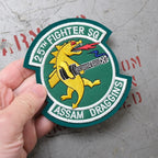 Military Patch（ミリタリーパッチ）25FS レザー用 4枚 セット [フック付き]【レターパックプラス対応】【レターパックライト対応】