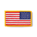Military Patch（ミリタリーパッチ）Exchange Select製 US フラッグ 米国旗 リバース ベルクロ無し 【レターパックプラス対応】【レターパックライト対応】