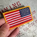 Military Patch（ミリタリーパッチ）Exchange Select製 US フラッグ 米国旗 リバース ベルクロ無し 【レターパックプラス対応】【レターパックライト対応】