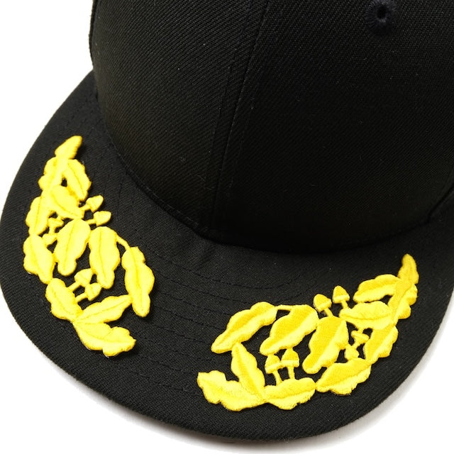 Military Patch（ミリタリーパッチ）米軍 スクランブル エッグ パッチ 将官用 左右セット [イエロー]【レターパックプラス対応】【レターパックライト対応】