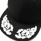 Military Patch（ミリタリーパッチ）米軍 スクランブル エッグ パッチ 将官用 左右セット [ホワイト]【レターパックプラス対応】【レターパックライト対応】