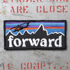 Military Patch（ミリタリーパッチ）forward パッチ [フック付き]【レターパックプラス対応】【レターパックライト対応】