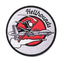 Military Patch（ミリタリーパッチ）Hellhounds MQ-9 パッチ [フック付き]【レターパックプラス対応】【レターパックライト対応】