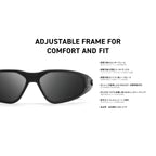 GATORZ（ゲイターズ） REVENANT OPzスモーク偏光レンズ ブラックアウト [GZ-21-010]