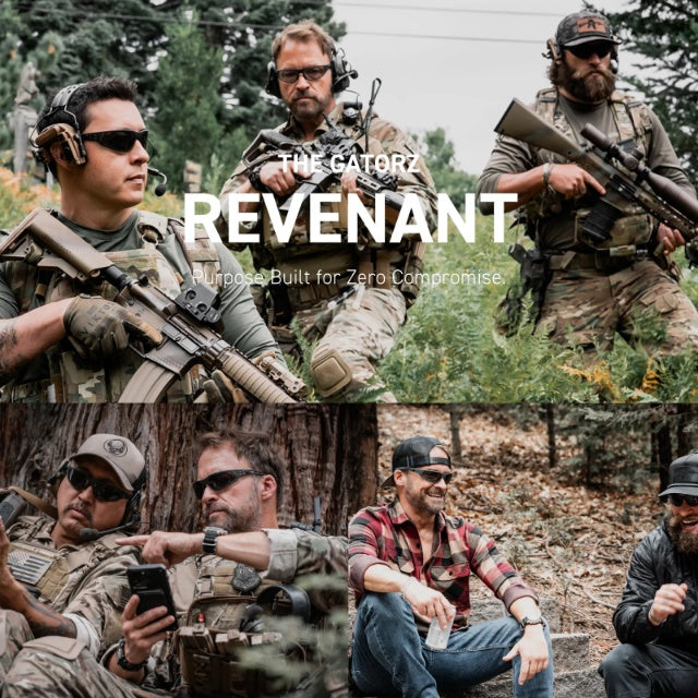 GATORZ（ゲイターズ） REVENANT OPzスモーク偏光レンズ ブラックアウト [GZ-21-010]