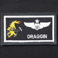 Military Patch: 25th SQ Black and Yellow, Set of 5 with Patch Book, Collector's Edition [with hook backing]