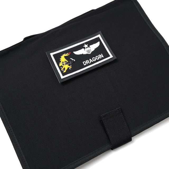 Military Patch（ミリタリーパッチ）25th SQ ブラックイエローカラー 5枚 パッチブックセット コレクターズエディション [フック付き]