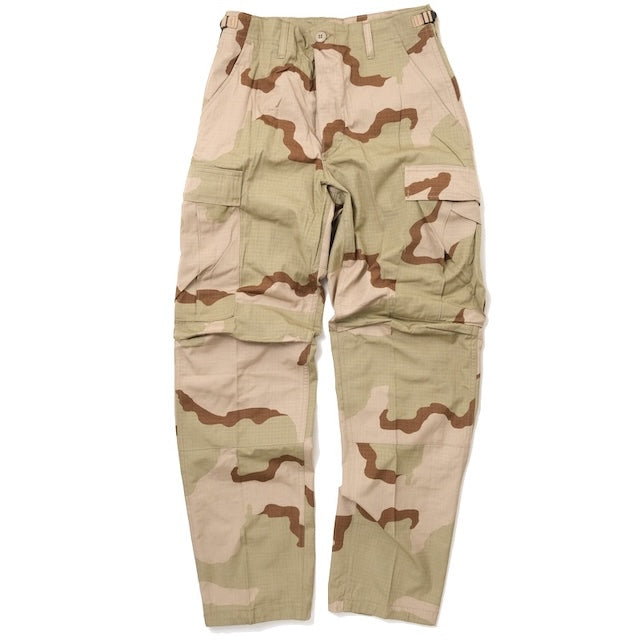 US（米軍放出品）BDU パンツ リップストップ [未使用品] [3カラーデザート][S-R]