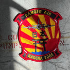 Military Patch（ミリタリーパッチ）RANGER AIR KADENA 2004 パッチ [フック付き]【レターパックプラス対応】【レターパックライト対応】
