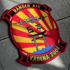 Military Patch（ミリタリーパッチ）RANGER AIR KADENA 2004 パッチ [フック付き]【レターパックプラス対応】【レターパックライト対応】