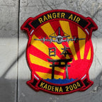 Military Patch（ミリタリーパッチ）RANGER AIR KADENA 2004 パッチ [フック付き]【レターパックプラス対応】【レターパックライト対応】