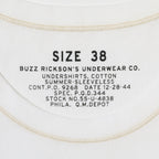 BUZZ RICKSON'S（バズリクソン）UNDERSHIRTS, COTTON SUMMER-SLEEVELESS [BR79741]