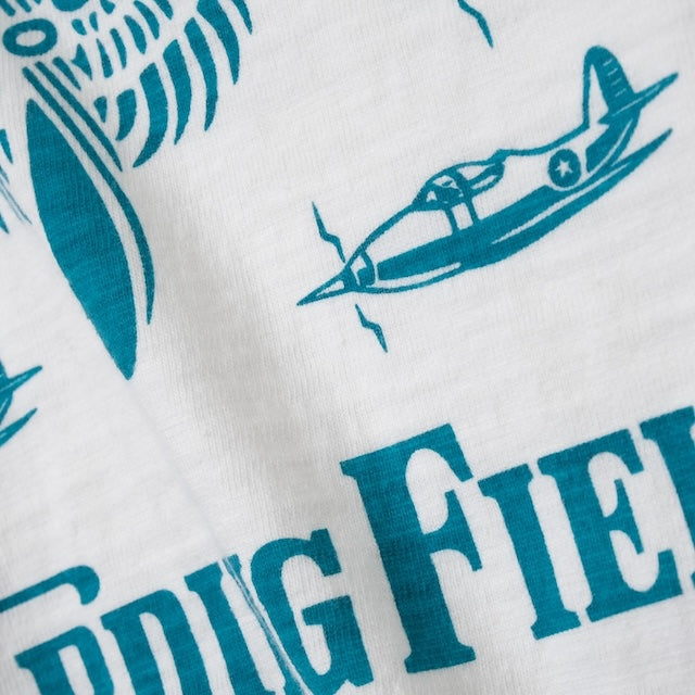 BUZZ RICKSON'S（バズリクソン） SLUB YARN T-SHIRT ”USAAF HARDING FIELD” Tシャツ [BR79726 ]【レターパックプラス対応】