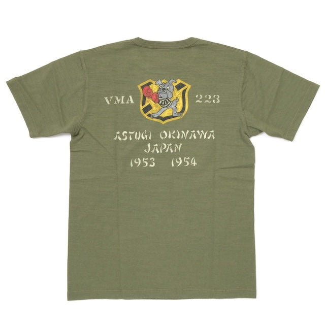BUZZ RICKSON'S（バズリクソン） SLUB YARN T-SHIRT ” VMA-223” Tシャツ [BR79732]【レターパックプラス対応】