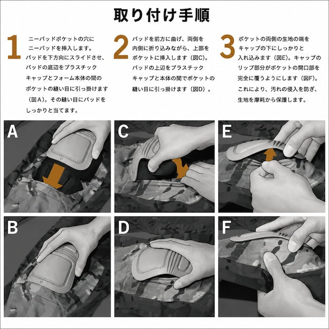 US（米軍放出品）Crye Precision AIRFLEX Combat Knee Pads  Joint protection ニーパッド [Khaki]