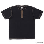 BUZZ RICKSON'S（バズリクソン）  SLUB YARN HENLEY NECK T-SHIRT [BR79192]【レターパックプラス対応】